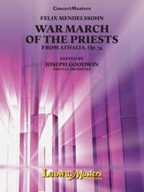 War March of the Priests Orchestra sheet music cover